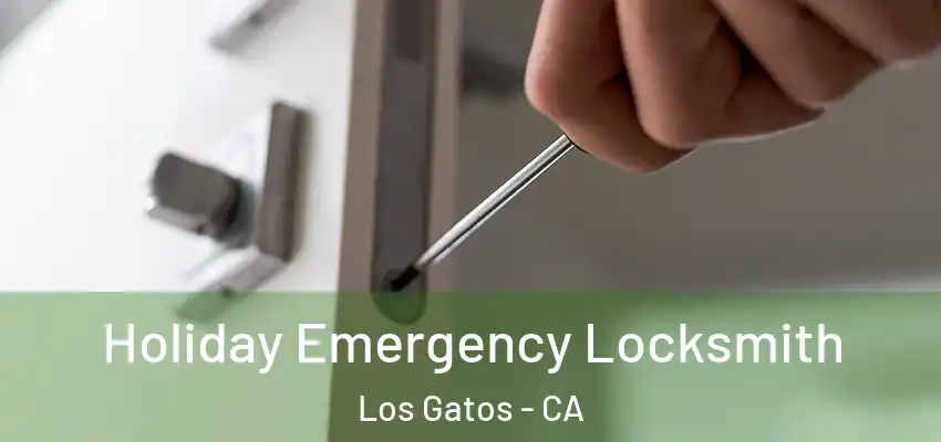 Holiday Emergency Locksmith Los Gatos - CA